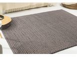 Teppich PADIRO "Robbie 125", braun, B:160cm H:21mm L:230cm, Wolle, Teppiche, Teppich