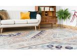 Teppich CALO-DELUXE "Emin 600", bunt (multi, blau), B:120cm H:10mm L:170cm, Baumwolle, Teppiche, Teppich, reine Baumwolle, Wohnzimmer