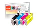 Peach Tintenpatrone »Epson D78 Multi-Pack T0715 C, M, Y, BK«, (4 St.)