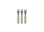 Filibabba Silikone gafler 3-pak - Green