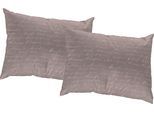 Dekokissen ADAM "Kissenhülle Scribble", lila (lila, bedruckt), B:40cm L:60cm, Baumwolle, Leinen, Dekokissen_Sitzkissen_Kissenhüllen, aus Bio-Baumwolle, Kissenhülle ohne Füllung, 1 Stück