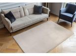 Fellteppich OBSESSION "Milestone 600", grau (taupe), B:160cm H:45mm L:230cm, Polyester, Teppiche, Fellteppich, Kunstfell, Uni Farben, weich & kuschelig, Wohnzimmer