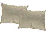 Dekokissen WIRTH "Torbole" Gr. 1, grün (lindgrün, meliert), B:40cm L:40cm, Baumwolle, Polyester, Dekokissen_Sitzkissen_Kissenhüllen, Kissenhülle ohne Füllung, 2 Stück