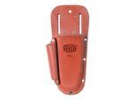 Felco 910+ Baumscheren-Träger aus Leder mit zus. Tasche für Baumscheren und Zubehör,)