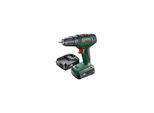BOSCH UniversalDrill 18V Akku-Zweigang-Bohrschrauber mit Syneon Chip und Power for ALL System 18 V inkl. 2x2 Ah Akkus und Ladegerät - 06039D4002)