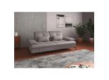 Sit & More 3-Sitzer-Sofa , Hellgrau , Leder , Echtleder , Nappaleder , 212x90x122 cm , Goldenes M, Made in Europe, DGM-Klimapakt , Rücken echt, Armteil links, Armteil rechts , Wohnzimmer, Sofas & Couches, Sofas, 3-Sitzer Sofas