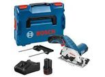 Bosch Akku-Kreissäge GKS 12V-26 mit 2 x 3,0 Ah Li-Ion Akku L-BOXX