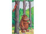 Kinderteppich DER GRÜFFELO "Wanderlo GR-0171", bunt, B:140cm H:6mm L:220cm, Baumwolle, Polyester, Teppiche, Kinderteppich, aktueller Grüffelo Teppich, Kurzflor mit hohem Baumwollanteil