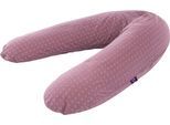 Stillkissen TRÄUMELAND "Kissen elastisch Heartsome", weiß, B:16cm H:10cm L:180cm, Baumwolle, Faserbällchen, Funktionskissen, für einen entspannten Schlaf