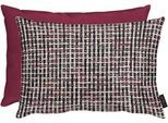 Dekokissen APELT "Molly", rot, B:45cm L:45cm, Obermaterial: 100% Polyester. Füllung: 100% Polyester, Dekokissen_Sitzkissen_Kissenhüllen