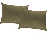 Dekokissen WIRTH "Torbole" Gr. 3, grün (grün, meliert), B:50cm L:50cm, Baumwolle, Polyester, Dekokissen_Sitzkissen_Kissenhüllen, Kissenhülle ohne Füllung, 2 Stück