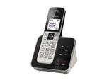 Panasonic Schnurloses DECT-Telefon »KX-TGD320SLW Schwarz/Silberfarben«