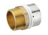 Pressfitting-Übergang 63 x 4,5 mm - 2 Zoll Außengewinde für MV-Rohr