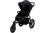 Fillikid Jogger Kinderwagen Run schwarz melange