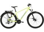 Mountainbike KROSS "KROSS MTB Hardtail Hexagon 2.0 29" grün 21 Gänge" Gr. 43, grün (grün, schwarz), Fahrräder, 43cm, 29 Zoll (73,66cm) hinten: 29 Zoll (73,66cm)