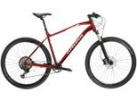 Mountainbike KROSS "KROSS MTB Hardtail Level 6.0 29" rot 12 Gänge" Gr. 56, rot (rot, schwarz), Fahrräder, Damen, 56cm, 29 Zoll (73,66cm) hinten: 29 Zoll (73,66cm)