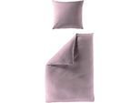 BIERBAUM Bettwäsche »Elegant uni«, Mako-Satin, 100 % Baumwolle, Uni, pflegeleicht