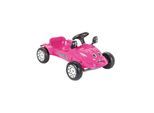 Pilsan Kinderauto, Tretauto Herby 07302, Hupe am Lenkrad, Pedale, ab 3 Jahre rosa