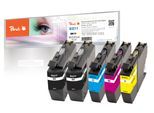 Peach Tintenpatrone »Brother LC-3211, Multi-Pack-Plus C, M, Y, BK«, (5 St.)