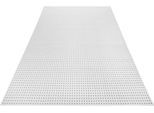 Outdoorteppich ESPRIT "Monroe, ESP-22556", schwarz-weiß (weiß, schwarz), B:80cm H:4mm L:150cm, Polypropylen (PP), Teppiche, Outdoorteppich, In- und Outdoor geeignet, Aussenbereich, Terrasse, Balkon, Küche