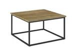 Ambia Garden Loungetisch , Akaziefarben , Holz, Metall , Akazie , vollmassiv , rechteckig , 80x80x45 cm , FSC 100% , wetterfest , Gartenmöbel, Gartentische