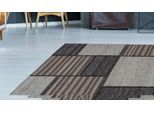 Teppich KAYOOM "Phoenix 112", beige (natur, creme), B:200cm H:6mm L:290cm, Wolle, Teppiche, Teppich, Dezenter Jacquard-Teppich, Flachflor, Aus pflegeleichten Materialien