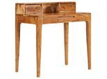vidaXL Schreibtisch mit Schubladen Massivholz 88 x 50 x 90 cm