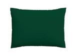 Schlafgut Kopfpolsterbezug , Dunkelgrün , Textil , Uni , 60x80 cm , Textiles Vertrauen - Oeko-Tex®, AZO-frei, Oeko-Tex® Standard 100 , Heimtextilien, Bezüge, Polsterbezüge