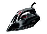 Russel Hobbs Dampfbügeleisen , Rot, Schwarz, Silberfarben , Metall, Kunststoff, Keramik , 350 ml , 14.3x17.0x32.9 cm , Sprayeinrichtung, Selbstentkalkung, für Leitungswasser geeignet, Tropf-Stopp, Betriebskontrollleuchte , Haushalt & Kleinelektro, Wäschepflege, Bügeleisen