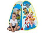 Xxxl Pop Up Zelt Paw Patrol , Blau, Gelb , Textil , 75x75x90 cm , Spielzeug, Kinderzelte