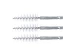 BGS Nylonbürste 16 mm Antrieb Außensechskant 6,3 mm (1/4 Zoll) 3 teilig ; BGS technic (3078-16-N)