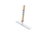 Gartenrechen Arbeits-B.372mm 14 Zinken m.konischer Dülle,o.Stiel IDEAL (66401400)