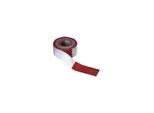 Absperrband - L.100m B.80mm - rot/weiß geblockt, 1,1E+24 (1100000800100150000000000)