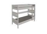 PAIDI Etagenbett Tiago ¦ grau ¦ Maße (cm): B: 136,3 H: 180,6