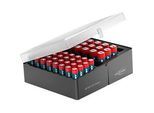 Batterien Ansmann, Vorratsbox mit 32 x Micro AAA und 20 x Mignon AA Batterien, Aufhängeösen, inkl. Befestigungsmaterial