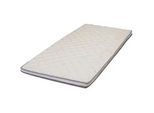 Sleeptex Topper , Weiß , Textil , Füllung: Viskoelastischer Kern , 90x200 cm , Oeko-Tex® Standard 100 , Bezug abnehmbar/waschbar, Ober- und Unterseite versteppt, schadstoffgeprüft, alternative Größen erhältlich , Schlafzimmer, Matratzen