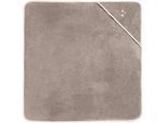 Esprit Kapuzenbadetuch , Graubraun , Textil , Uni , 100x100 cm , ISO 9001, Fkt, Made in Austria, Oeko-Tex® Standard 100 , hochwertige Qualität , Schlafen, Babytextil-Kollektionen