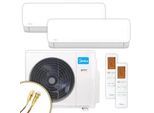 MIDEA Multisplit Klimaanlage | XTREME SAVE LITE | 2x2,8 kW | Quick-Connect