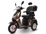 ECO ENGEL 504, Elektromobil 25 km/h mit Li-io 30 AH Akku, Braun