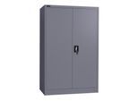 Makika Aktenschrank / Büroschrank abschließbar 40x90x140cm in Anthrazit