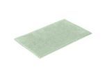 Vossen Badteppich , Salbeigrün , Textil , Uni , rechteckig , 60x100 cm , ISO 9001, Fkt, Made in Austria, Oeko-Tex® Standard 100 , für Fußbodenheizung geeignet , Heimtextilien, Badtextilien, Badematten