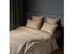 Hugo Boss Bettwäsche , Hellbraun , Textil , Streifen , 140x200 cm , Heimtextilien, Bettwäsche & Leintücher, Bettwäsche
