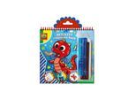 Activity and Coloring Book Metallic 3in1