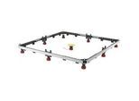 MEPA Montagerahmen SF Rechteck 100/100, Höhenverstellbar bis 190 mm - für Acryl von 700 x 700 bis 1000 x 1000 mm - 150 183