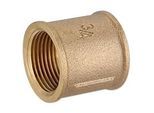 Rotguss Gewindefitting-Muffe 3/4'' IG x 3/4'' IG