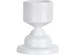 Schrägwandhalter ESOM 25 mm weiß für Duschvorhangstangen - 93 966 70