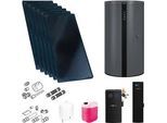 Viessmann Solaranlage mit 6 Stk. Vitosol 200-FM SV2F, Regelung, Pufferspeicher Vitocell 160-E 950l graphite und Frischwassermodul - SK07345