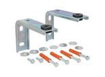 Wandbefestigungs-Set universal, Typ L-HV 100-150, galvanisch verzinkt inkl. Befestigungsmaterial
