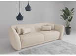Big-Sofa SIT & MORE "Neapel", beige (creme), B:290cm H:86cm T:121cm, 95%Polyester 5%Polyamid, Sofas, Big-Sofa