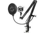 Speedlink Mikrofon-Halterung »VOLITY Streaming Accessory Set«, Mikrofon Arm Halterung Ständer für Streaming, Pop-Filter